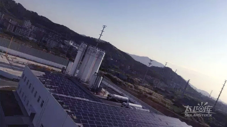 广州协鑫蓝天热电公司屋顶分布式光伏发电项目